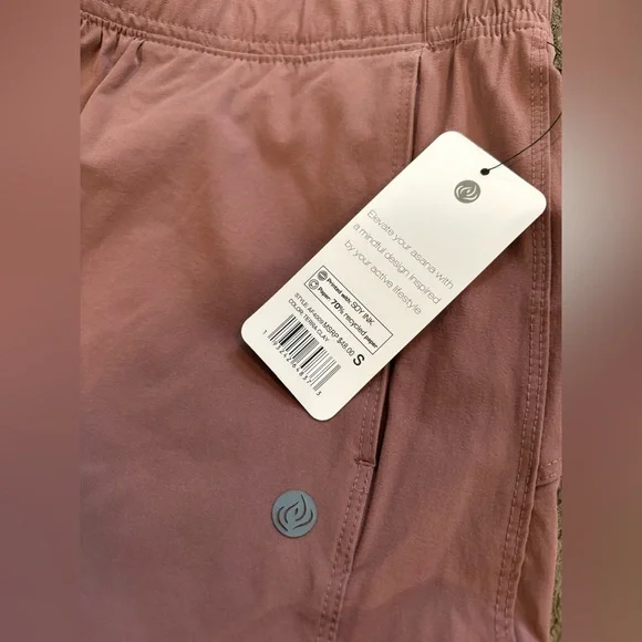 NWT Apana Terra Clay Yoga Lifestyle Cargo Parachute Pants - S - Picture 7 of 8
